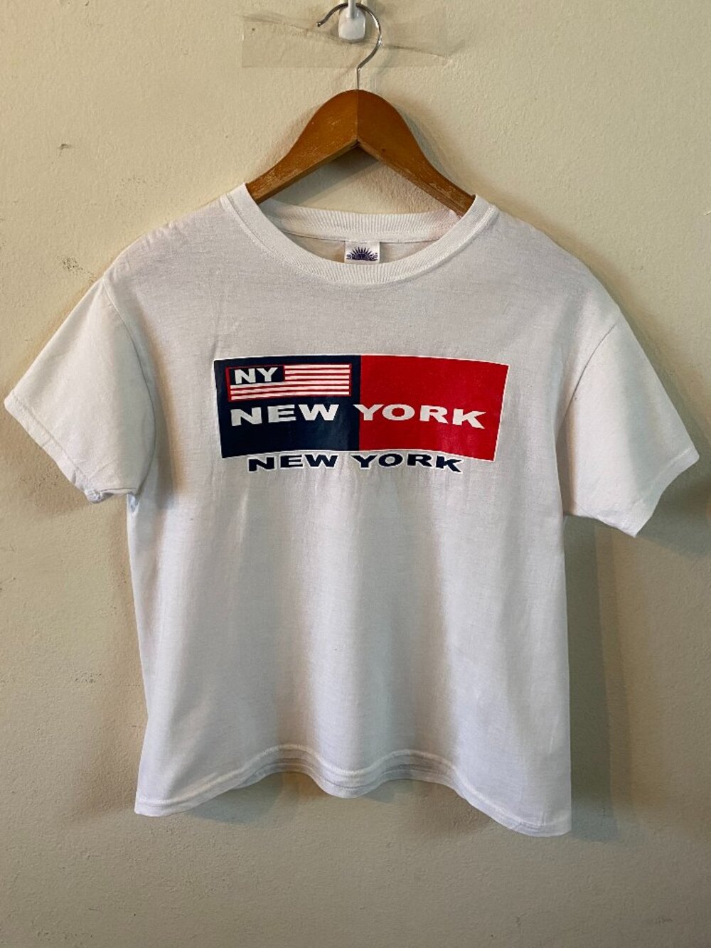 SUNRISE SMALL WHITE NEW YORK T-SHIRT